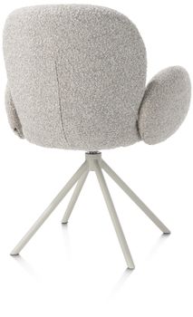 Draaibare armstoel JAXON - Brioni Kiezel XOO 48842-KIE