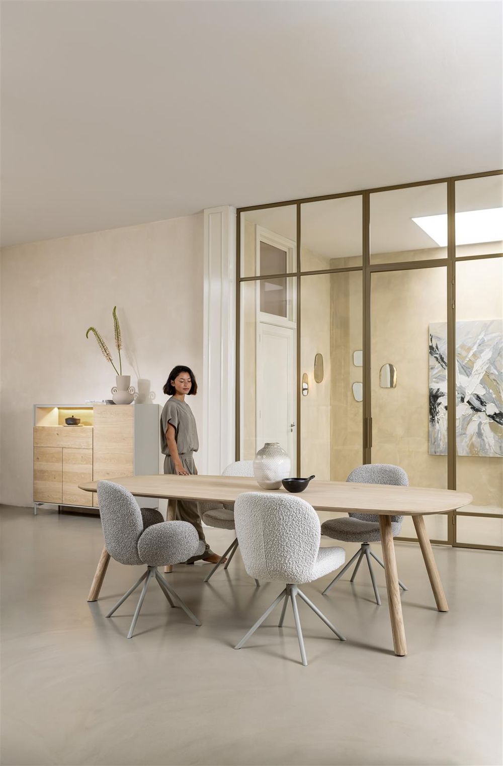 Draaibare armstoel JAXON - Brioni Lever XOO 48826-LEV