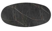 Eetkamertafel ARABAX - Marmerlook/Lichtgrijs XOO 46401-LGR