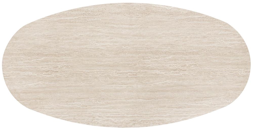 Eetkamertafel ARAS - Travertinlook/Eikenfineer XOO 45850-TRA