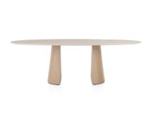 Eetkamertafel ARAS - Travertinlook/Eikenfineer XOO 45850-TRA