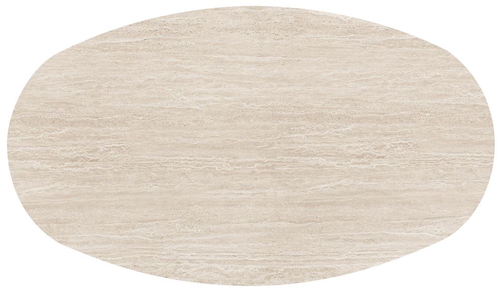 Eetkamertafel ARAS - Travertinlook/Eikenfineer XOO 45851-TRA