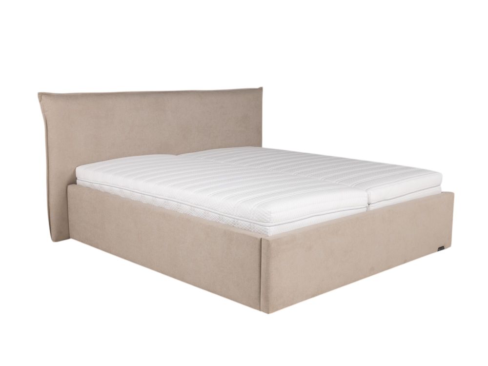 Bedkader incl. lattenbodem en matras EXPLORE - Bei VLD-104-000009-MS196