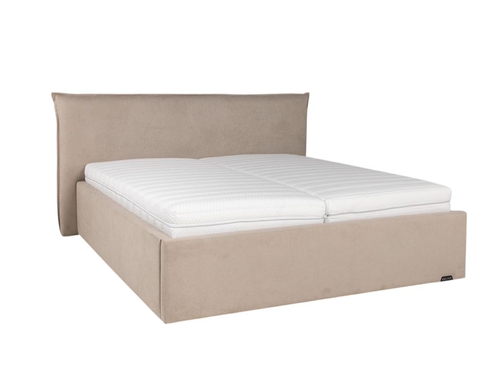 Bedkader incl. lattenbodem en matras EXPLORE - Bei VLD-104-000009-MS196