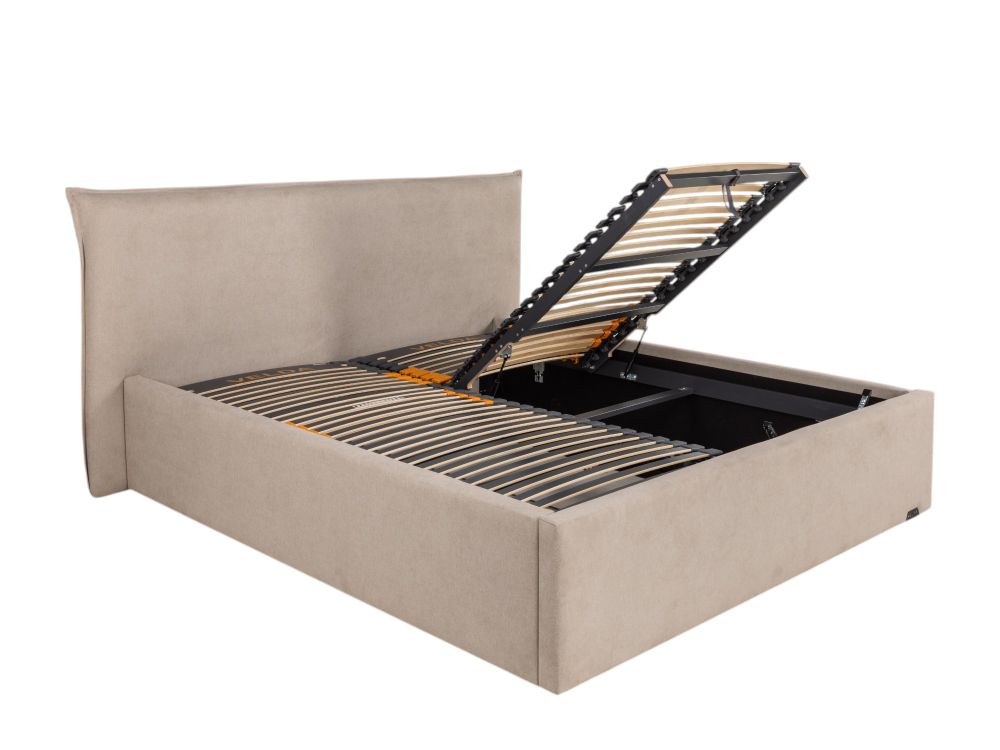 Bedkader incl. lattenbodem en matras EXPLORE - Bei VLD-104-000009-MS196