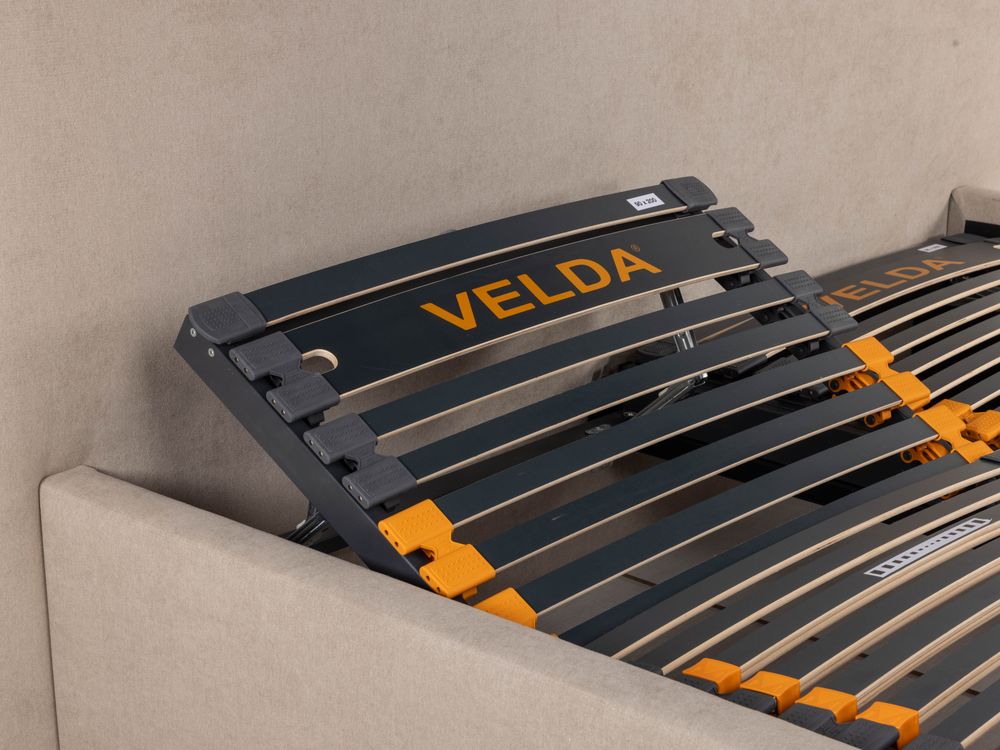 Bedkader incl. lattenbodem en matras EXPLORE - Bei VLD-104-000009-MS196