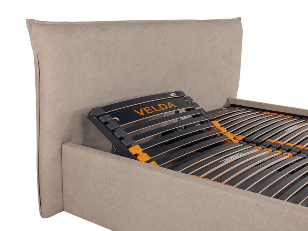 Bedkader incl. lattenbodem en matras EXPLORE - Bei VLD-104-000009-MS196