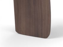 Eetkamertafel DOLMEN - Beige keramiek/Notelaar MOB-93-000016-K205-N12