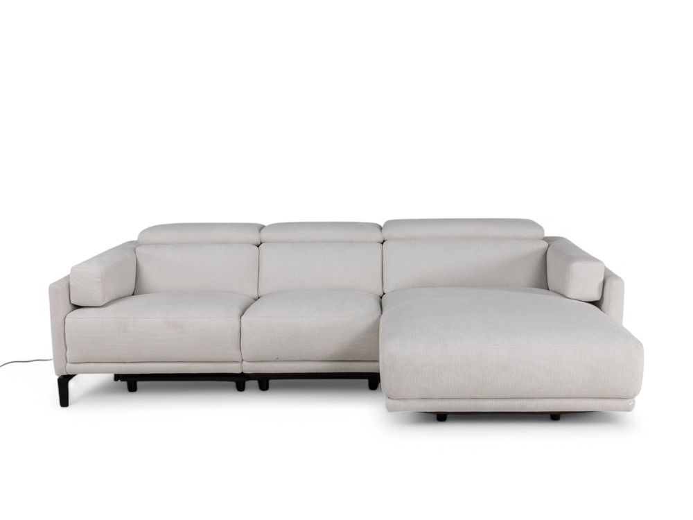 Hoekzetel met elektr. relax LIVIGNO - Berly Pearl C-RCR-94-HKS1