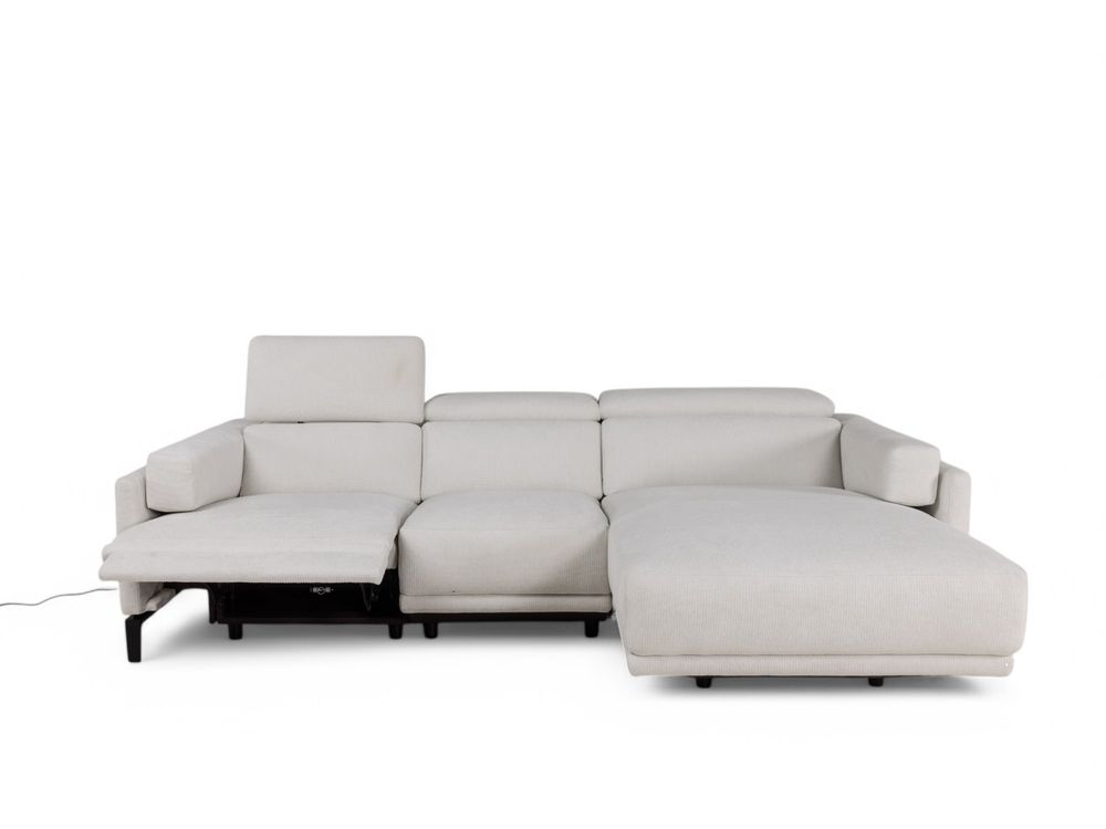 Hoekzetel met elektr. relax LIVIGNO - Berly Pearl C-RCR-94-HKS1
