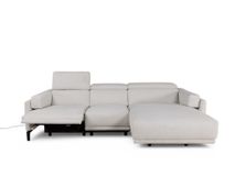 Hoekzetel met elektr. relax LIVIGNO - Berly Pearl C-RCR-94-HKS1