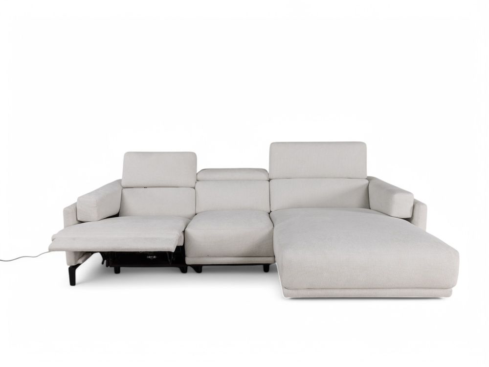 Hoekzetel met elektr. relax LIVIGNO - Berly Pearl C-RCR-94-HKS1