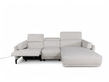 Hoekzetel met elektr. relax LIVIGNO - Berly Pearl C-RCR-94-HKS1