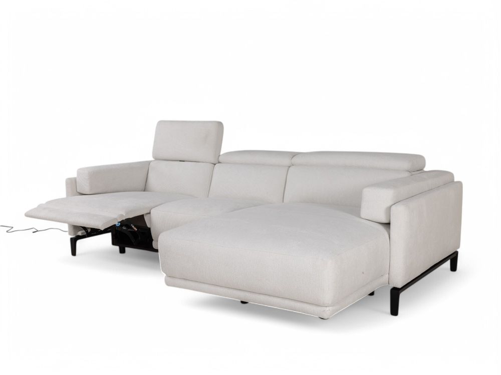 Hoekzetel met elektr. relax LIVIGNO - Berly Pearl C-RCR-94-HKS1