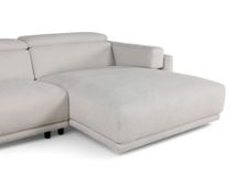 Hoekzetel met elektr. relax LIVIGNO - Berly Pearl C-RCR-94-HKS1