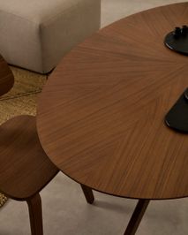 Eetkamertafel NAANIM - Walnoot KAV T00037MM41