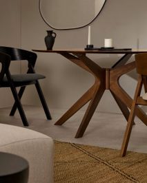 Eetkamertafel NAANIM - Walnoot KAV T00037MM41