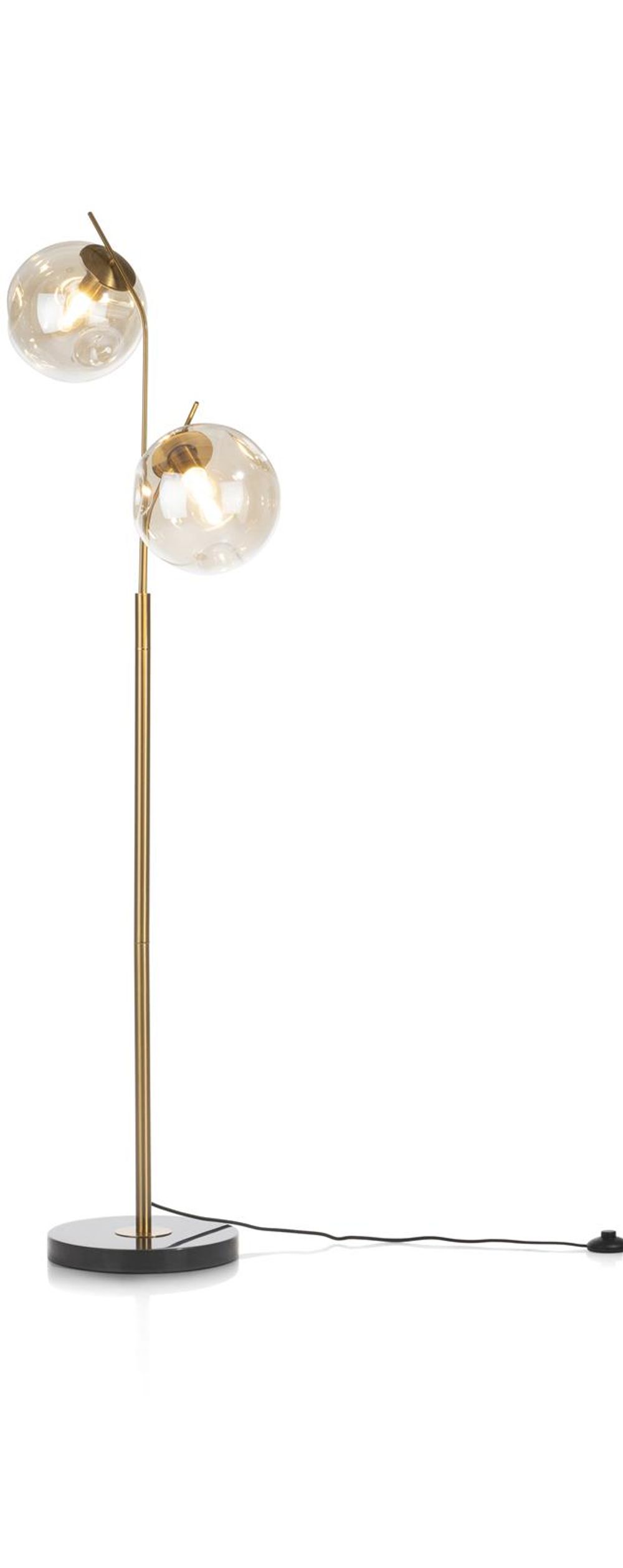 Vloerlamp BO - Goud/Glas CCM 48137GOU