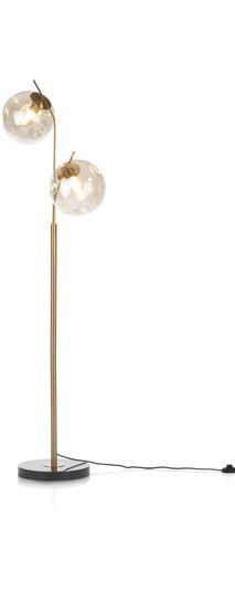 Vloerlamp BO - Goud/Glas CCM 48137GOU