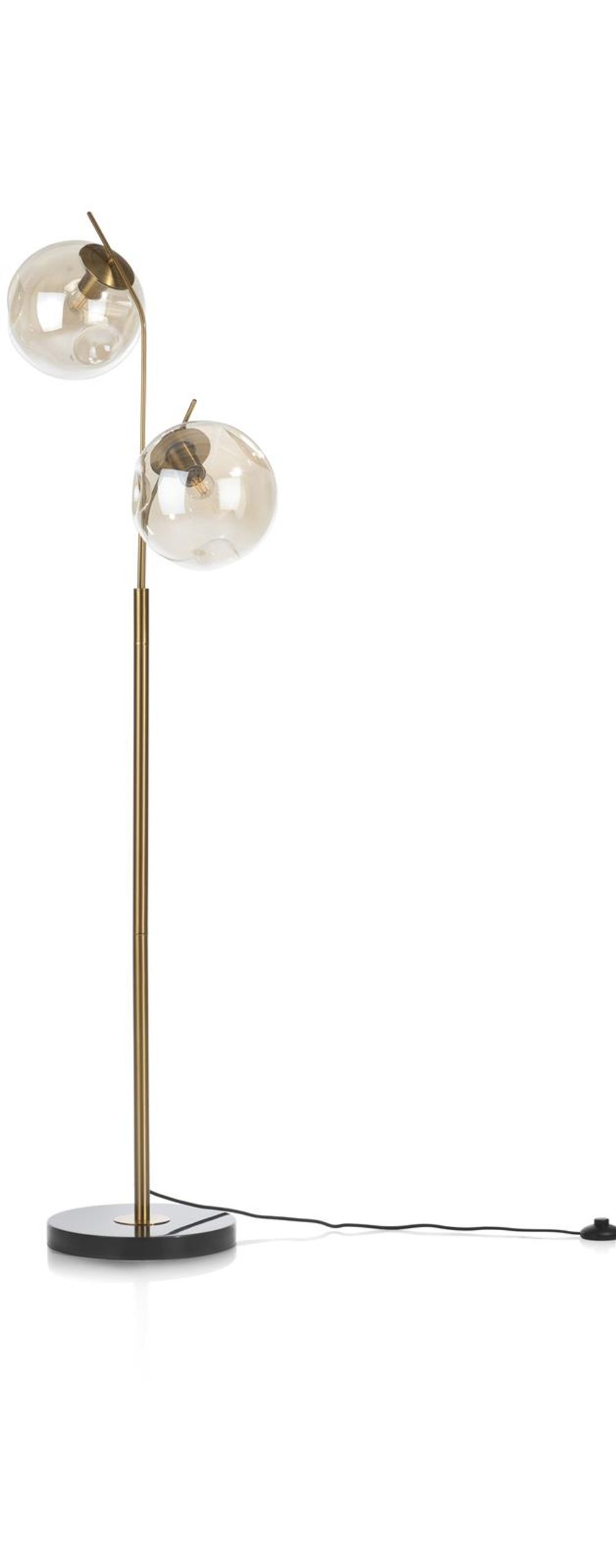 Vloerlamp BO - Goud/Glas CCM 48137GOU