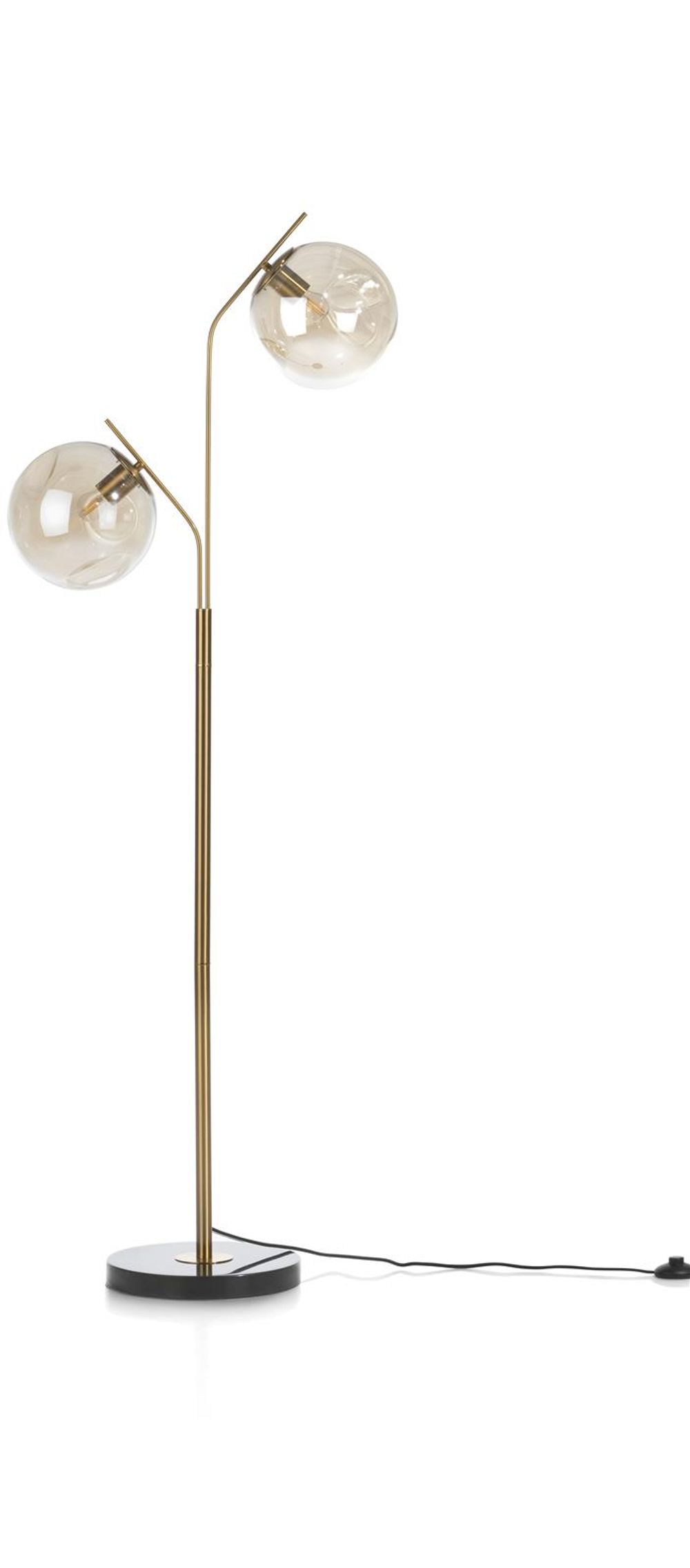 Vloerlamp BO - Goud/Glas CCM 48137GOU