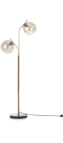 Vloerlamp BO - Goud/Glas CCM 48137GOU