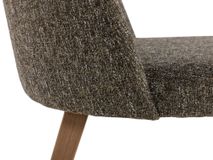 Eetkamerstoel LUGANO - Bruin/Smoked Oak FDF-33-000019