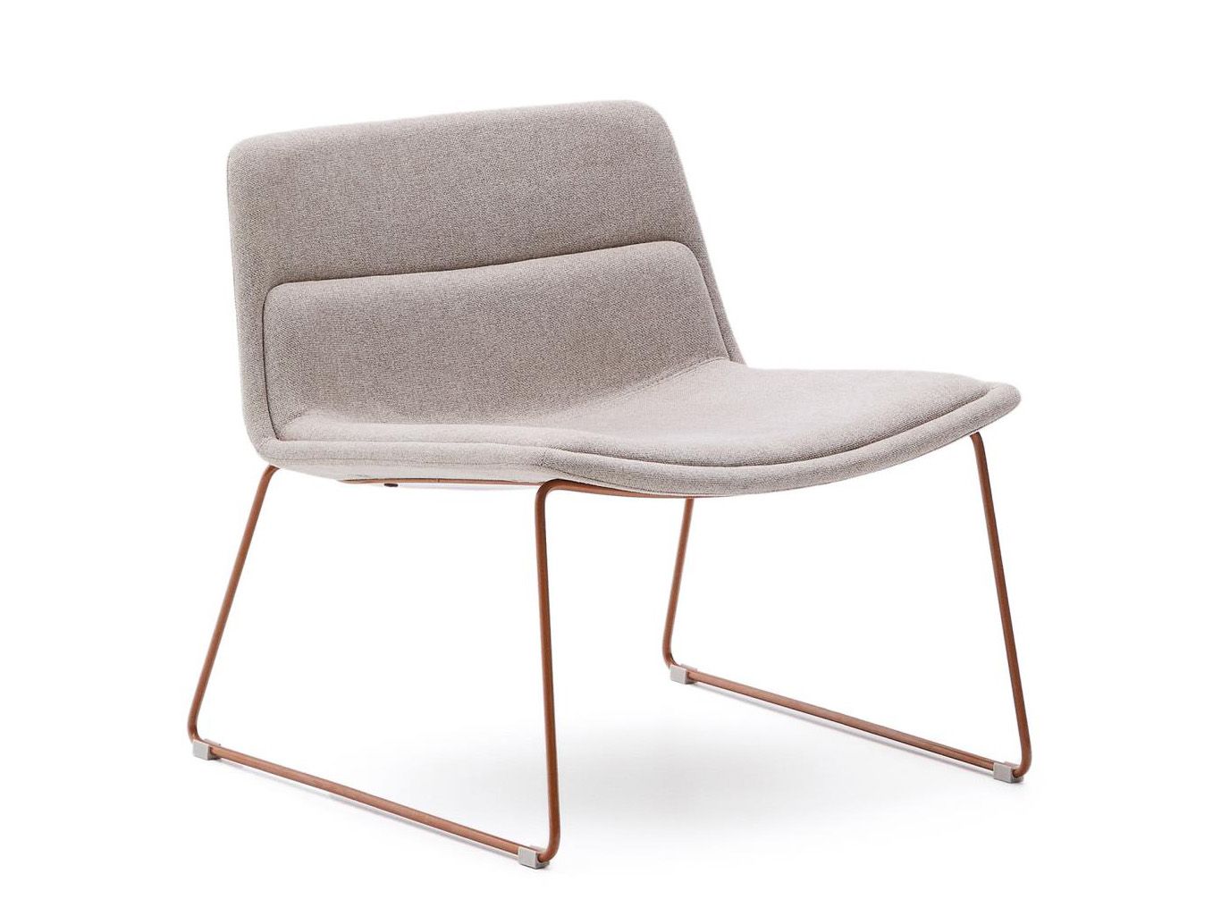 Fauteuil ZAHARA - Beige/Terracotta