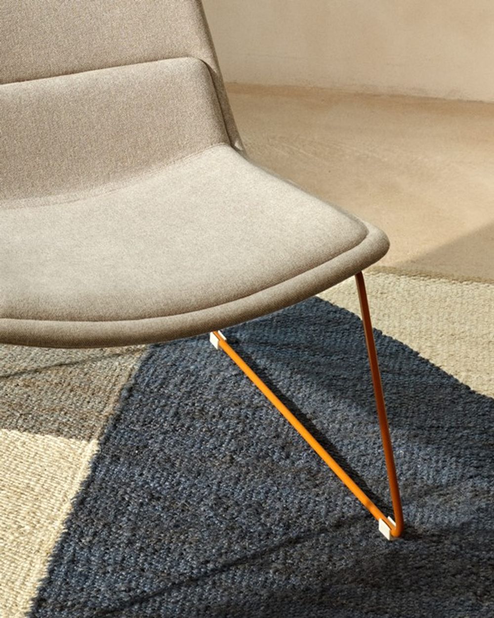 Fauteuil ZAHARA - Beige/Terracotta KAV S0900106SO12