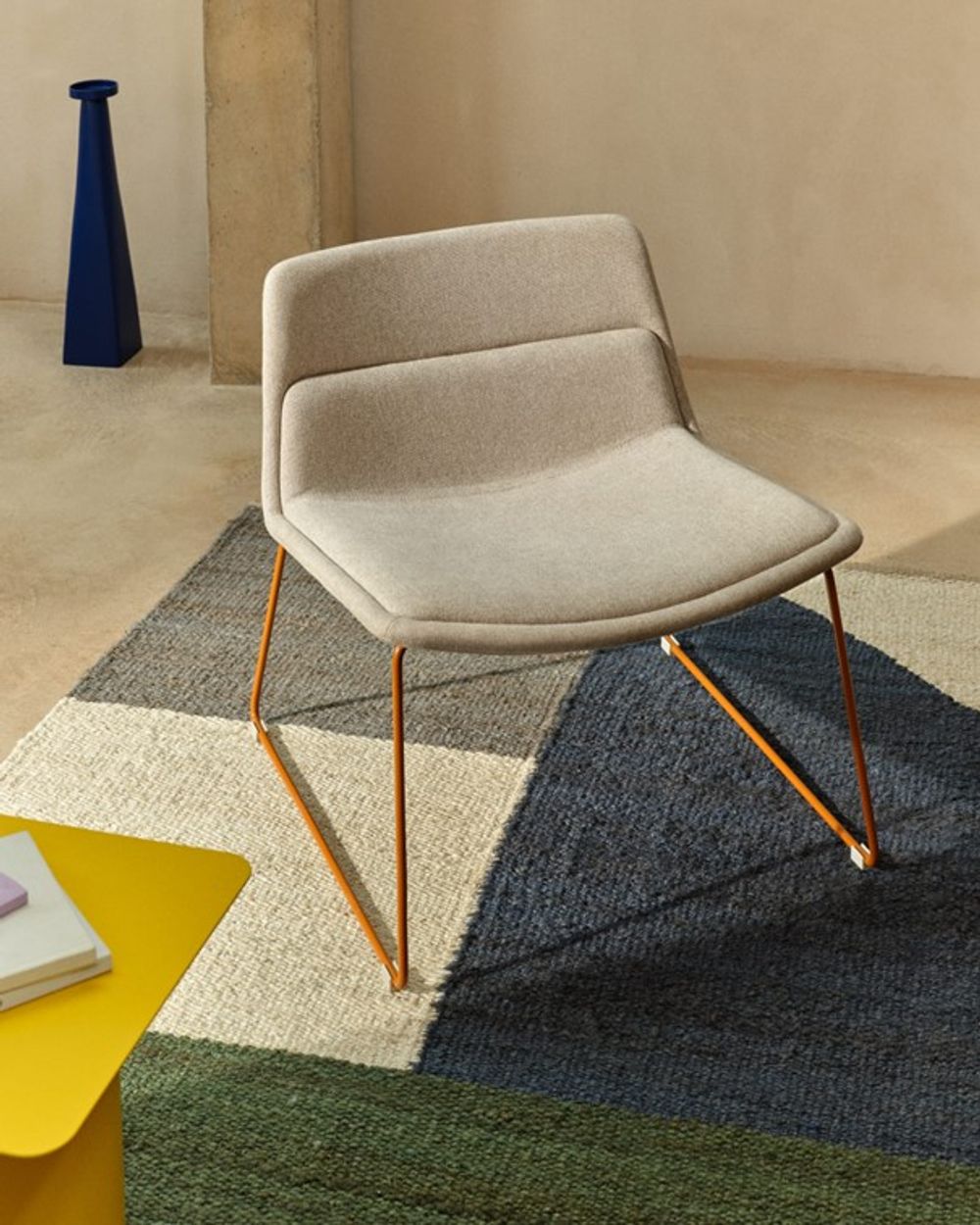 Fauteuil ZAHARA - Beige/Terracotta KAV S0900106SO12