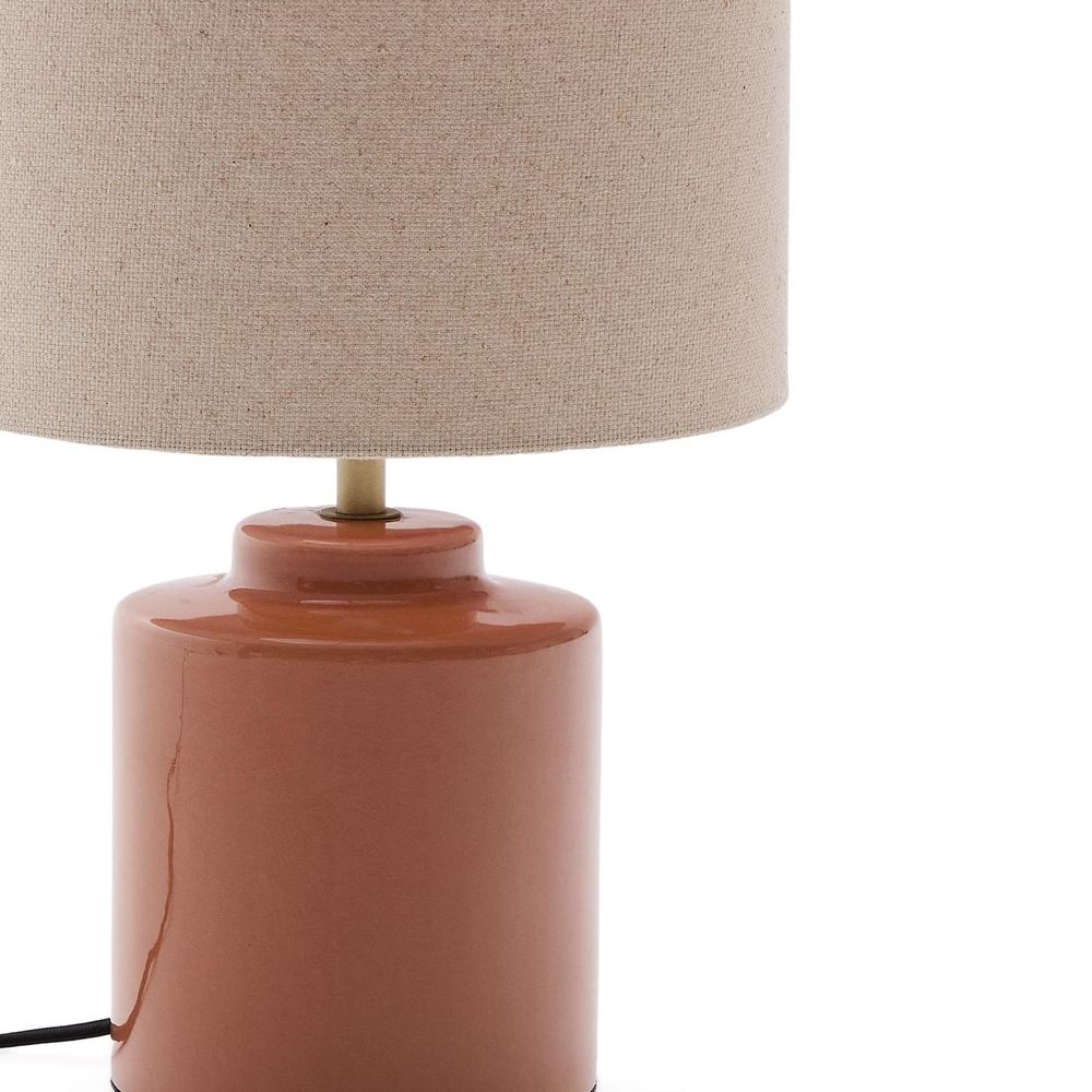 Tafellamp DAELI - Oranje / Beige KAV L0300074KK23