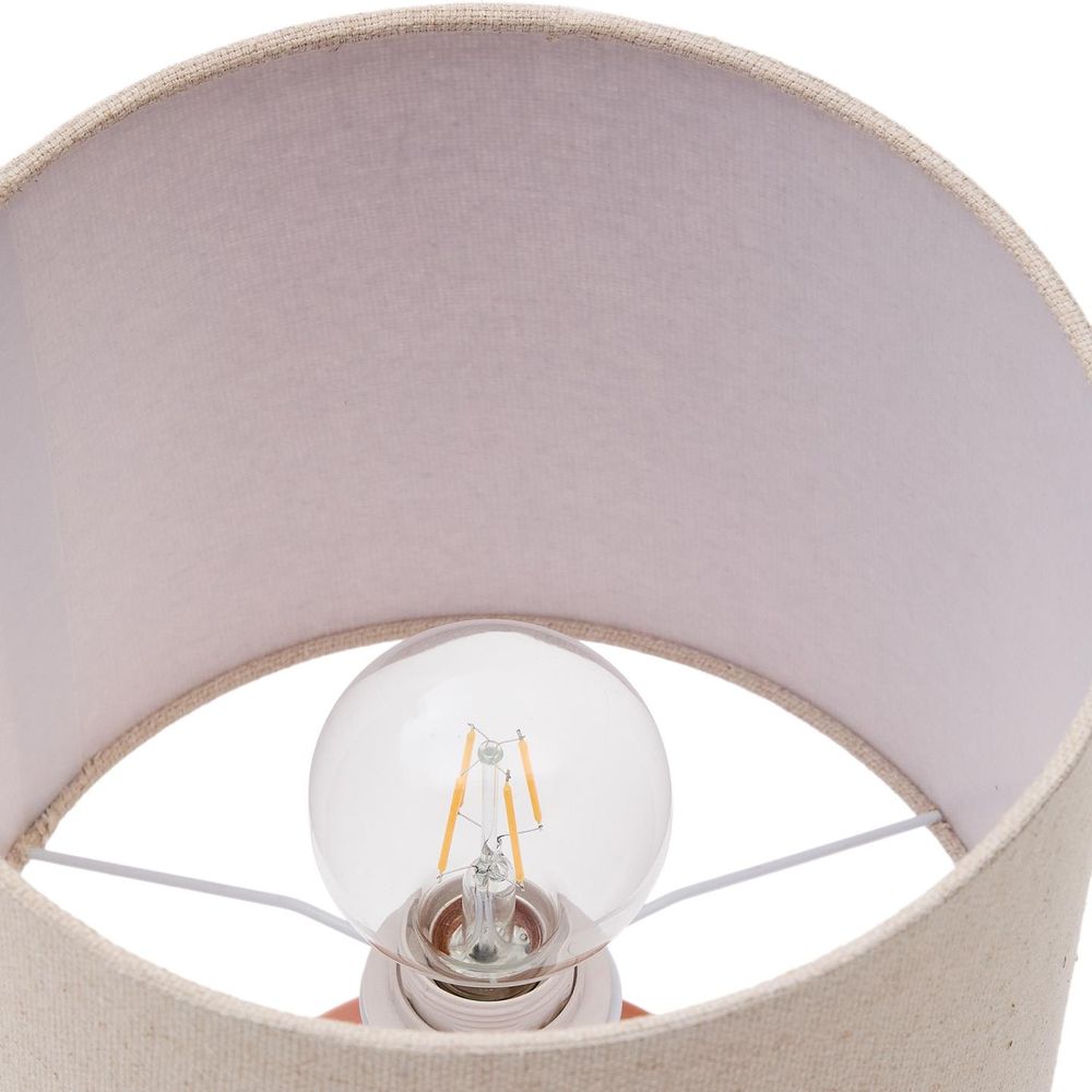 Tafellamp DAELI - Oranje / Beige KAV L0300074KK23