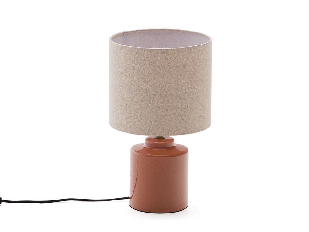Tafellamp DAELI - Oranje / Beige KAV L0300074KK23