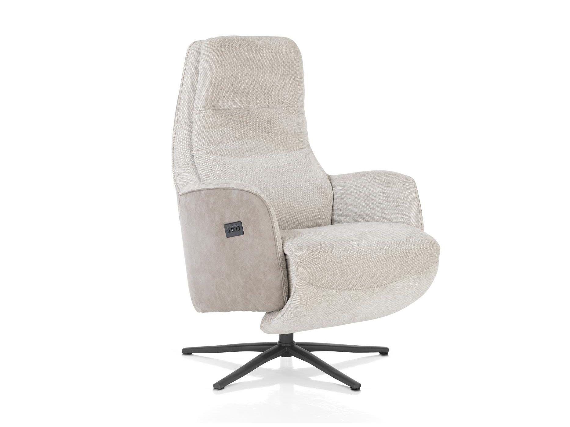 Elektr. relaxfauteuil FELINO - Kiezel HEH 49385KIE