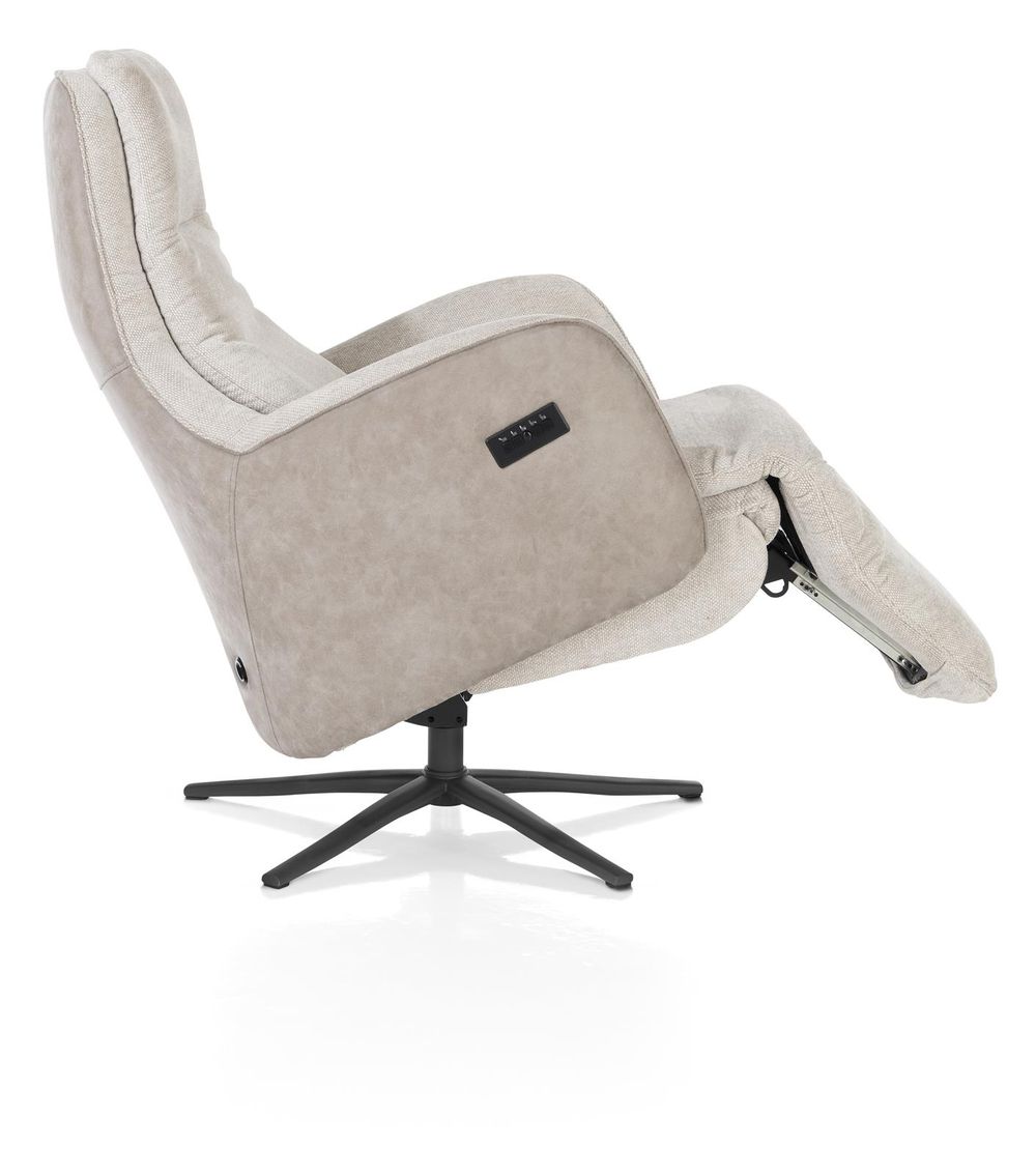 Elektr. relaxfauteuil FELINO - Kiezel HEH 49385KIE