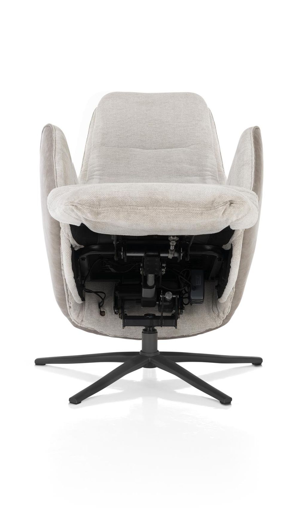 Elektr. relaxfauteuil FELINO - Kiezel HEH 49385KIE