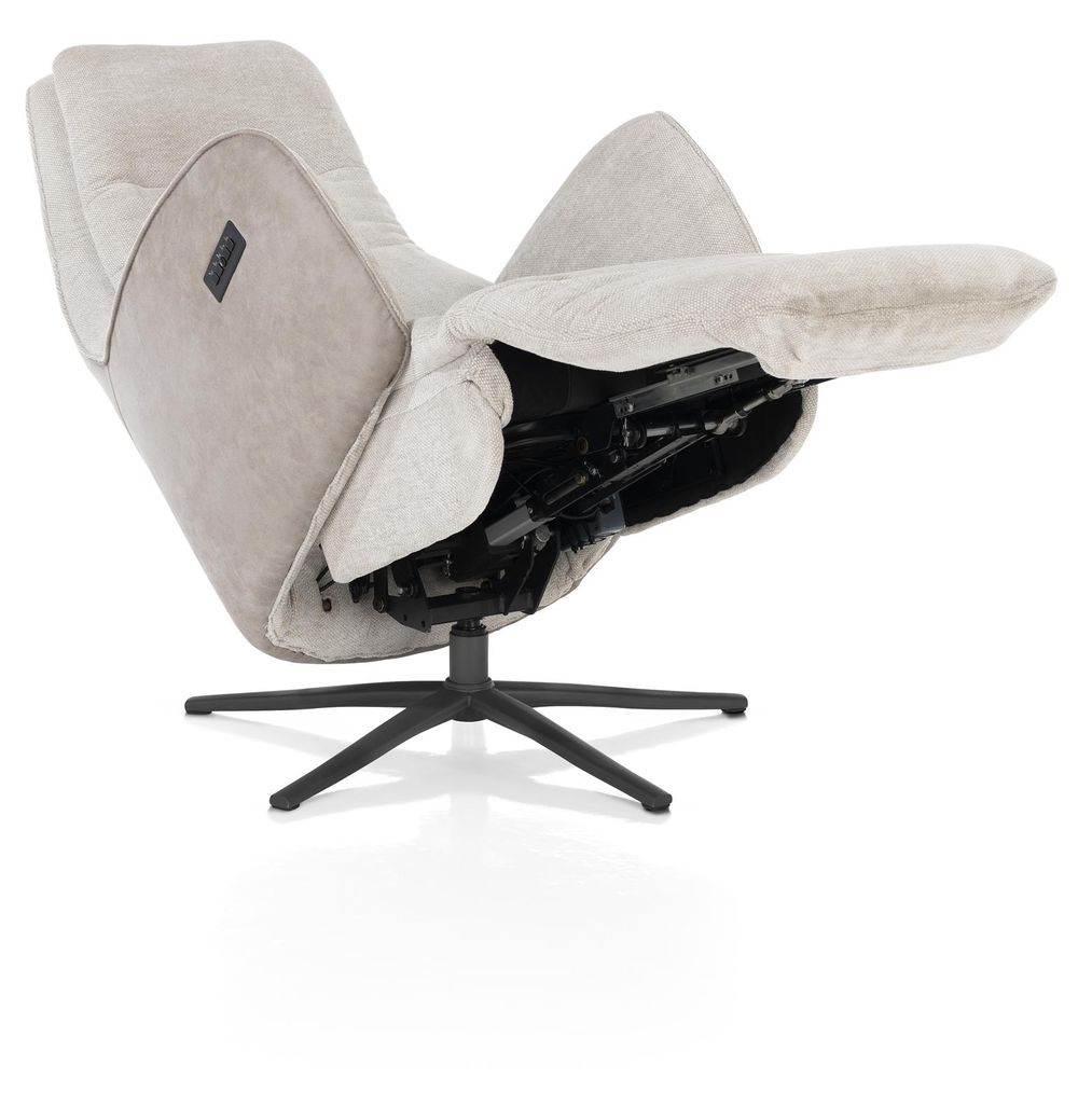 Elektr. relaxfauteuil FELINO - Kiezel HEH 49385KIE