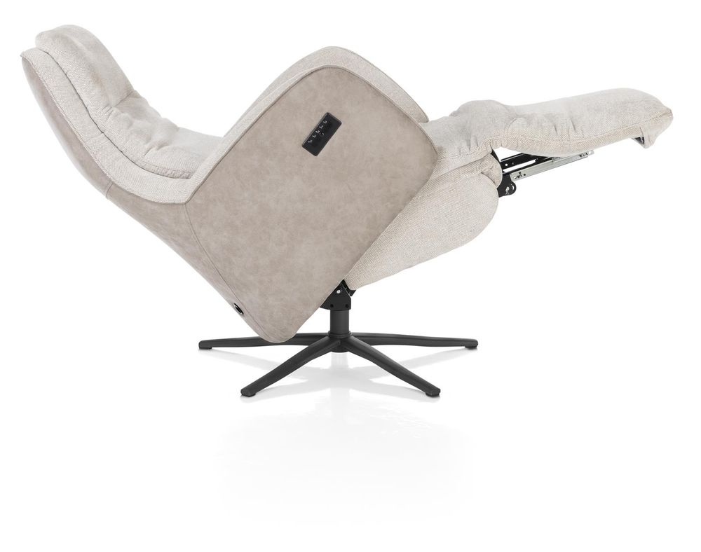 Elektr. relaxfauteuil FELINO - Kiezel HEH 49385KIE