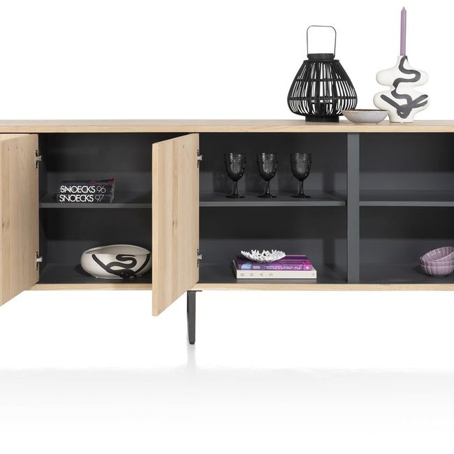 Dressoir CASTELLO - Naturel eikenfineer