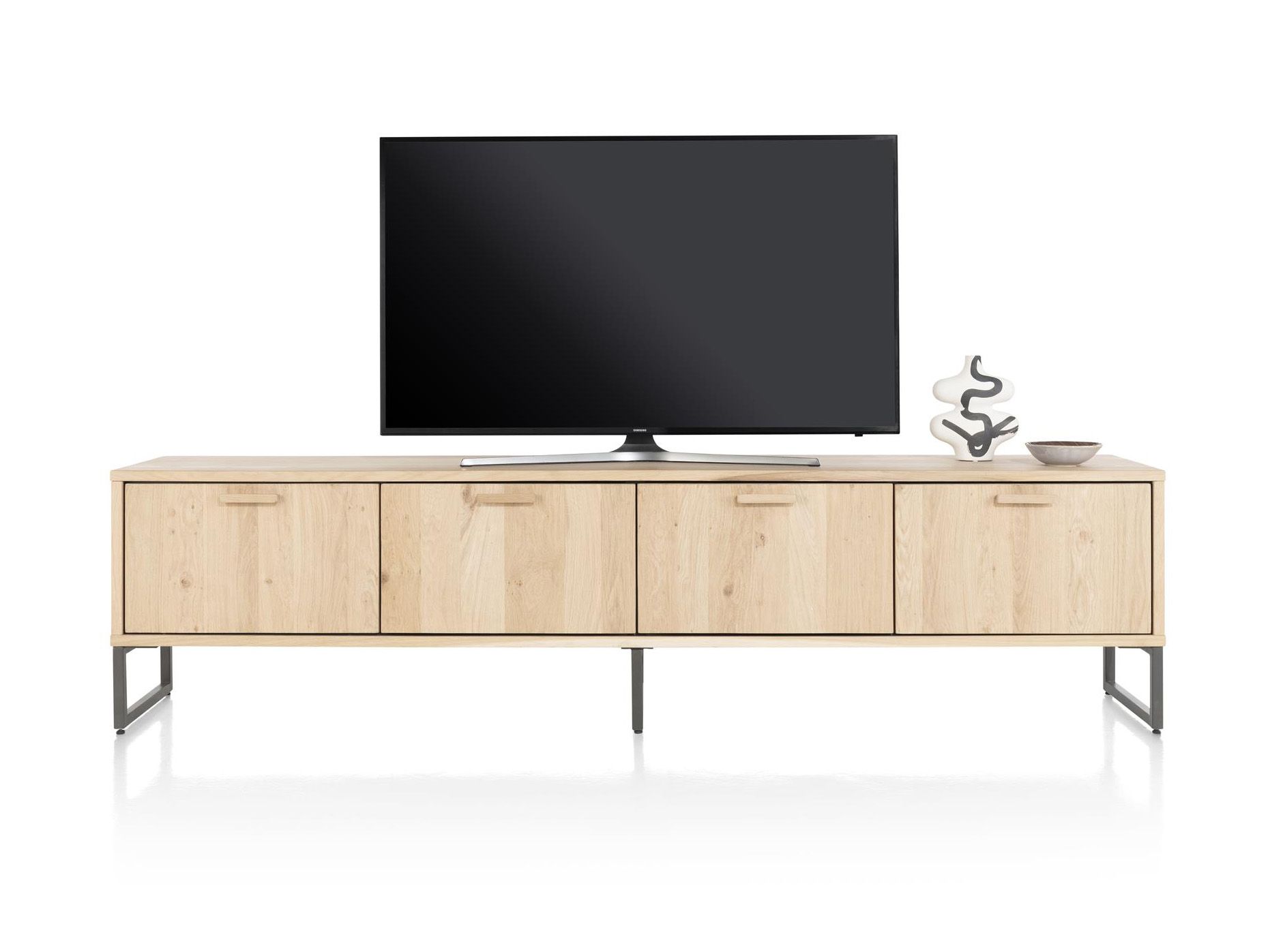 Tv-meubel CASTELLO - Naturel eikenfineer