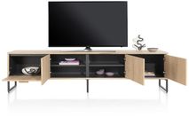 Tv-meubel CASTELLO - Naturel eikenfineer HEH 51983NAT