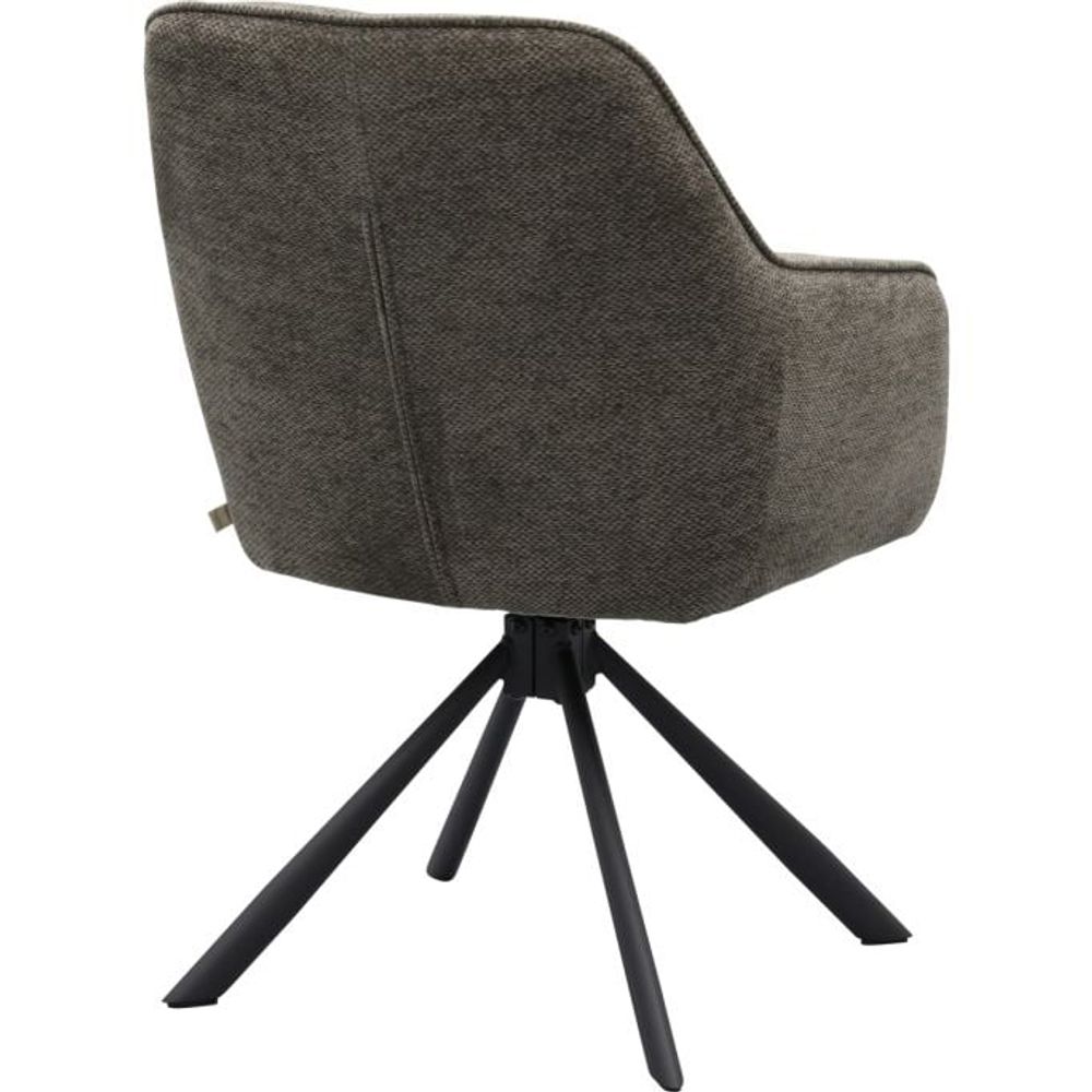 Draaibare armstoel AVOLA - Taupe UNI-9-001