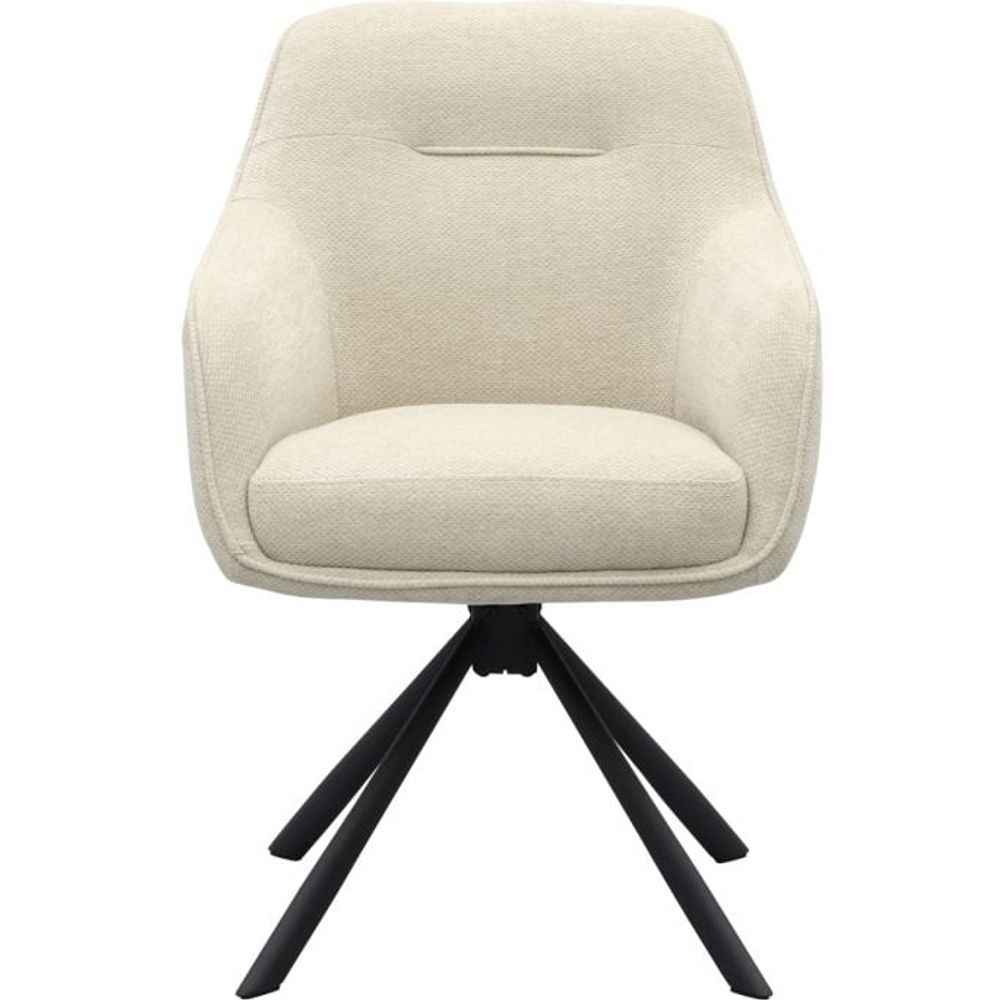 Draaibare armstoel AVOLA - Antraciet UNI-9-002