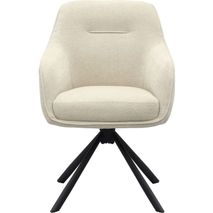 Draaibare armstoel AVOLA - Antraciet UNI-9-002