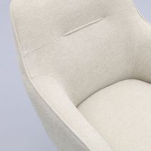 Draaibare armstoel AVOLA - Antraciet UNI-9-002