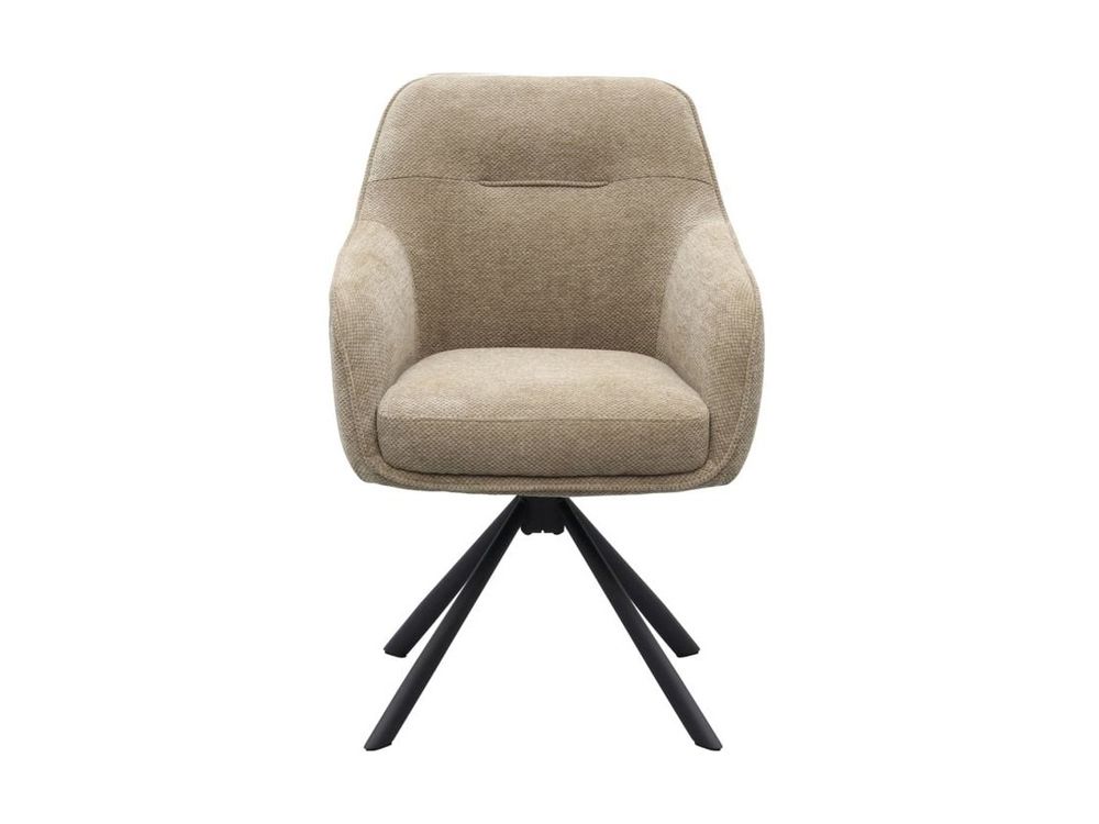 Draaibare armstoel AVOLA - Antraciet UNI-9-003