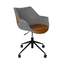 Bureaustoel DOULTON OFFICE - Grijs/Bruin ZVR 1300003