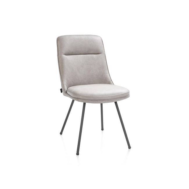 Eetkamerstoel Mateo - Lichtgrijs