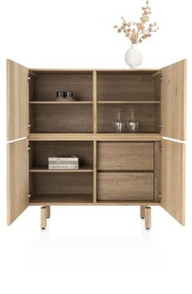 Barkast AZULO - Naturel eikenfineer HEH 52037NSA