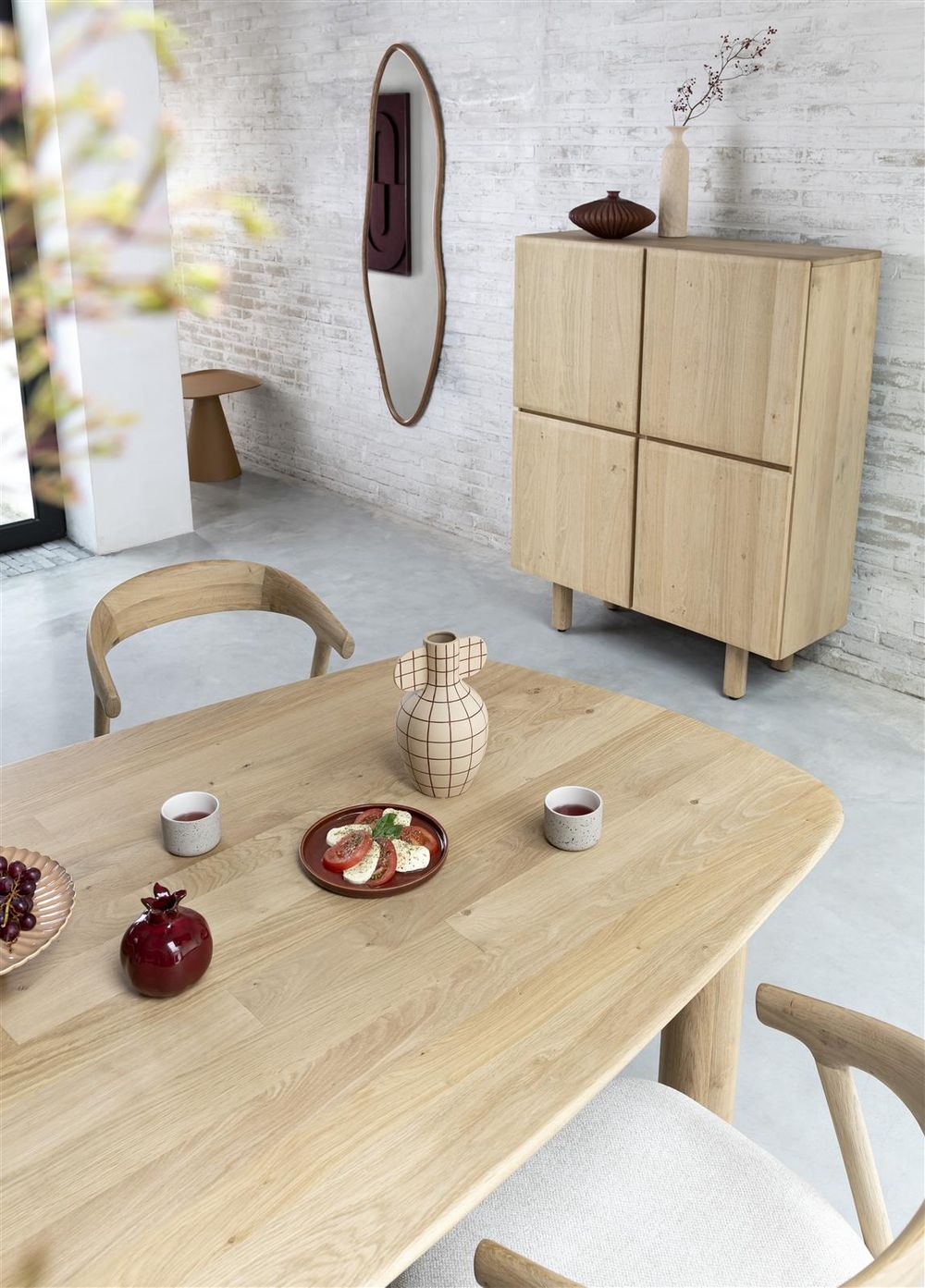 Barkast AZULO - Naturel eikenfineer HEH 52037NSA